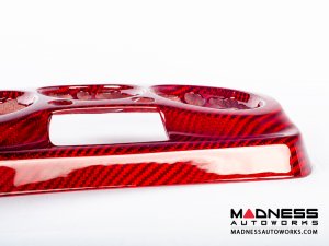 Alfa Romeo 4C Climate Control Cover - Carbon Fiber - Red Candy Alfa Romeo 4C Climate Control Cover - Carbon Fiber - Red Candy